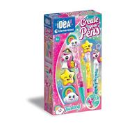 Clementoni Set-Idea-Small Kit Lab Fantasy-Creative Toys, Laboratory, Coloured, Personalised Pens Girls, Art and Crafts for Kids 6 Years, 18827, Multicolour