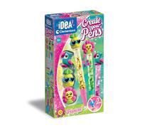 Clementoni Set-Idea-Small Kit Lab Tropical-Creative Toys, Laboratory, Coloured, Personalised Pens Girls, Art and Crafts for Kids 6 Years, 18790, Multicolour