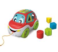 Clementoni- Shape & Colours Car: Talking & Interactive Sorter Car - Encourages Learning & Play (10+ months)