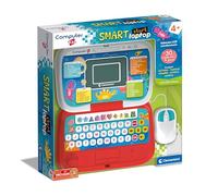 Clementoni Smart Start Laptop - Educational Game 4 Years, Computer Kid, Electronic Gift, Italian Talking Computer, Children's Computer, Laptop for Learning Letters, Numbers, New Words