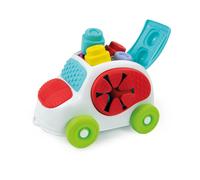 Clementoni- Soft Clemmy Sensory Car: Fun & Developmental Play for Babies & Toddlers, Stimulating Te