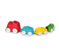 Clementoni Soft Clemmy Touch, Move & Play Sensory Train For Babies And Toddlers, Ages 6 Months Plus, Multi-Coloured, 17961