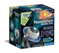Clementoni- Star Projector: With Lights, Ar App & Space Exploration (8+ Years)