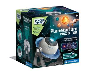 Clementoni- Star Projector: With Lights, AR App & Space Exploration (8+ Years)