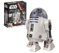 Clementoni R2-D2 Robot - Star Wars Inspired Buildable Robot with LED Lights, Sounds, and Coding App for Kids 8+