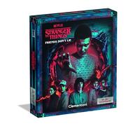 Clementoni - Stranger Things Board Game from 12 - Friends Never Lie - Inspired by the Netflix Series - 80s Ambiance & Co-op