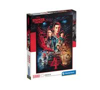 Clementoni Stranger Things Puzzle Of 1000 Pieces - 37 x 28.1 x 5.5 CM