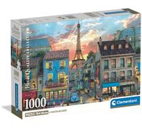 Clementoni Jigsaw Puzzle Collection Streets of Paris, Puzzle for Adults 14-99 Years, Compact box, Made in Italy, 39983