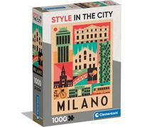 Clementoni Style In The City Milano Jigsaw Puzzle (1000 Pieces)