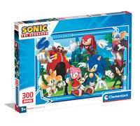 Clementoni Jigsaw Puzzle Sonic 300 Pieces, Puzzle for Kids, 9+ Years, Made in Italy, 21729