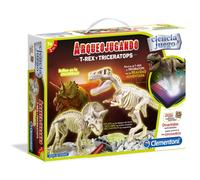 Clementoni T-rex And Triceratops Fluorescent Archeology Game Spanish
