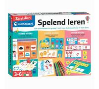 Clementoni Teaching Play Learning - Toddler Toy - Educational Games and Tasks - Various Levels - With Finger Paints and Pens