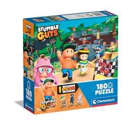 Clementoni Teile Kinder 7 Years, Puzzle Figures Video Game, Gaming, Made in Italy, 29322, Stumble Guys 180 Pieces