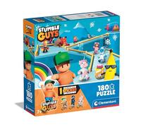 Clementoni Teile Kinder 7 Years, Puzzle Figures Video Game, Gaming, Made in Italy, 29323, 180 Pieces Stumble Guys