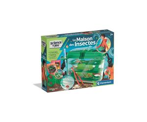 CLEMENTONI - The House of Insects - Observation Accessories - Portable - From 7 years old
