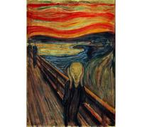 Clementoni 39791 Museum Collection-The Scream-1000 Pieces-Adult Jigsaw Puzzles,