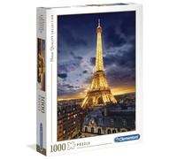 Clementoni - 39514 - Collection Puzzle - Tour Eiffel - 1000 pieces - Made in Italy - Jigsaw Puzzles for Adult