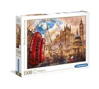 Clementoni Vintage London High Quality Jigsaw Puzzle (1500 Pieces)