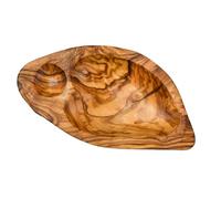 Cleminson Elegant Hand-Carved Olive Wood Mini Serving Dish | Perfect for Tapas & Olives