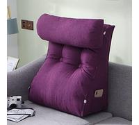 CLEMMO Reading Pillow,Lumbar Support Cushion,Back Rest Support Reading Cushion,Wedge Adult Backrest,Great As Backrest For Books Or Gaming