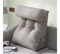 CLEMMO Reading Pillow,Lumbar Support Cushion,Back Rest Support Reading Cushion,Wedge Adult Backrest,Great As Backrest For Books Or Gaming