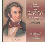 Clemmow:Goldstone - SCHUBERT:UNAUT PNO DUOS VOL2