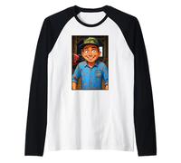 Clem's Tractor Repair American Heartland Raglan Baseball Tee