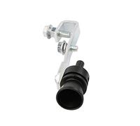 Clenp Turbo Sound Whistle, Car Turbo Sound Whistle Exhaust Pipe Tailpipe Fake Blow-off Valve Simulator Black M