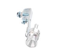 Clenp Turbo Sound Whistle, Car Turbo Sound Whistle Exhaust Pipe Tailpipe Fake Blow-off Valve Simulator Silver S