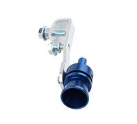 Clenp Turbo Sound Whistle, Car Turbo Sound Whistle Exhaust Pipe Tailpipe Fake Blow-off Valve Simulator Blue XL