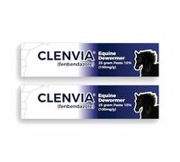 CLENVIA Horse Paste 10% - 25g Syringes - Oral Deworming Paste for Horses of All Ages - Easy-to-Administer Equine Care (Pack of 2)