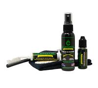 Clenzoil Field & Range Essentials Combo Set | Cleaner, Grease & Grease Set | All-in-One | Cleaning, Lubrication, Protect | Rust Protection | Cleaning Kit | Nylon Brush, Swab & Microfibre Towel