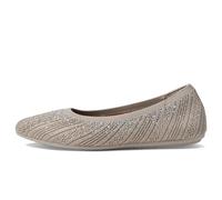 Skechers Women's Ballet Flat Cleo 2.0 - Glitzy Daze, Taupe, Size 11