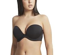 Cleo by Panache Women's Faith Molded Strapless Plunge Bra, Noir, 34D