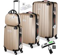Cleo Hard-shell Luggage Set with Tsa Lock and Luggage Scale