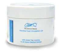 Cleo Menthol Cool Circulation Leg Gel 200ml with Green Tea, Licorice, Ivy & Horse Chestnut Extract: Revitalise Legs, Thighs, Tummy & More