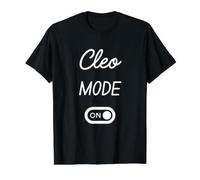 Cleo Mode On Name Value Graphic T-Shirt, Men, Black, S