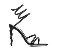 Cleo Sandal- female- René Caovilla- High Heel Sandals- Black- 4 1/2 UK- Shoes 4 1/2 UK