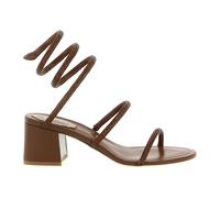 Cleo Sandals - female - René Caovilla - High Heel Sandals - Brown - 4 1/2 UK - Shoes 4 1/2 UK