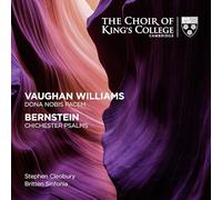 Cleobury,Stephen - Vaughan Williams: Dona Nobis Pacem/Bernstein: Chichester Psalms