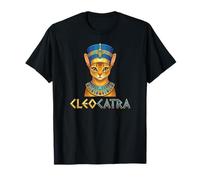Cleocatra Funny Cat and Cleopatra Mash Up T-Shirt