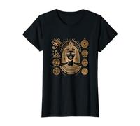 Cleopatra Egypt Queen Egyptian Mythology Design Bold Art T-Shirt