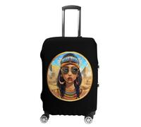 Cleopatra Egyptian Queen Ancient Egypt Luggage Cover Travel Suitcase Protector Anti-Scratch Suitcase Cover S
