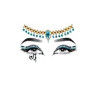 Cleopatra Face Stickers for Women Leg Avenue Multicolore TU