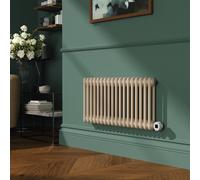 Anthracite Electric Horizontal Designer Radiator 0.6kW with Wifi Thermostat - H600xW590mm - IPX4 Bathroom Safe