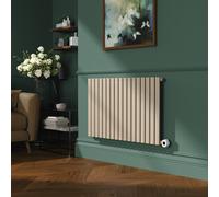 Cleopatra Horizontal Smart Electric Radiator with Wi-Fi Thermostat - 1.2KW - H600xW1000 - Bathroom Safe