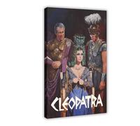 Cleopatra Movie Poster Canvas Poster Bedroom Decor Landscape Office Room Decor Gift 16x24inch(40x60cm)