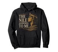 Cleopatra Queen Of Egypt Female Power Regal Woman Pullover Hoodie
