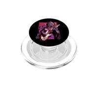Cleopatra Vampire Playing Guitar Egyptian Egypt Goth Music PopSockets PopGrip for MagSafe