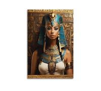 Cleopatra Wall Art, Egyptian Queen Wall Decor, Cleopatra Wall Art, Egyptian Goddess Poster16x24inch(40x60cm)
